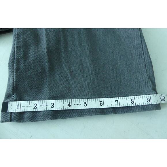 YMI High Rise Wide Leg Pants Juniors 3 Skater All Day Cargo Jeans Gray Baggy Y2K - Picture 6 of 6